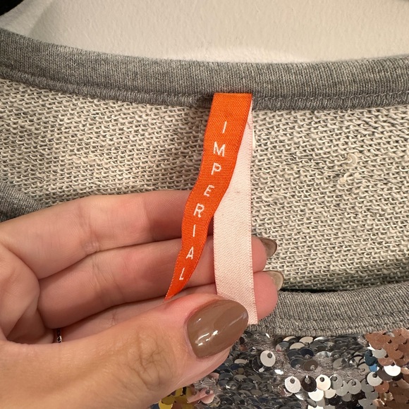 Silver Gray sweater, Imperial size M-L - Picture 3 of 7